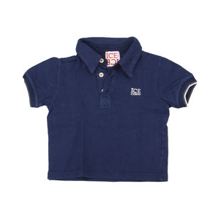 Ice Iceberg Boys Navy Polo Shirt size: 18 Months